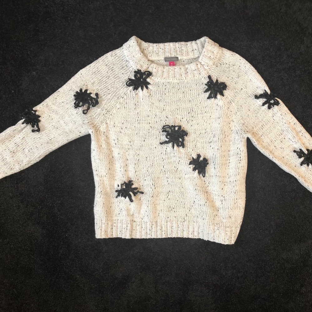 Retro Oversized sweater with accents